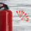 Plastic Security Seal with Safety Pin for Fire Extinguisher, Compatible with Multiple Models, Red, 1000-Pack 3