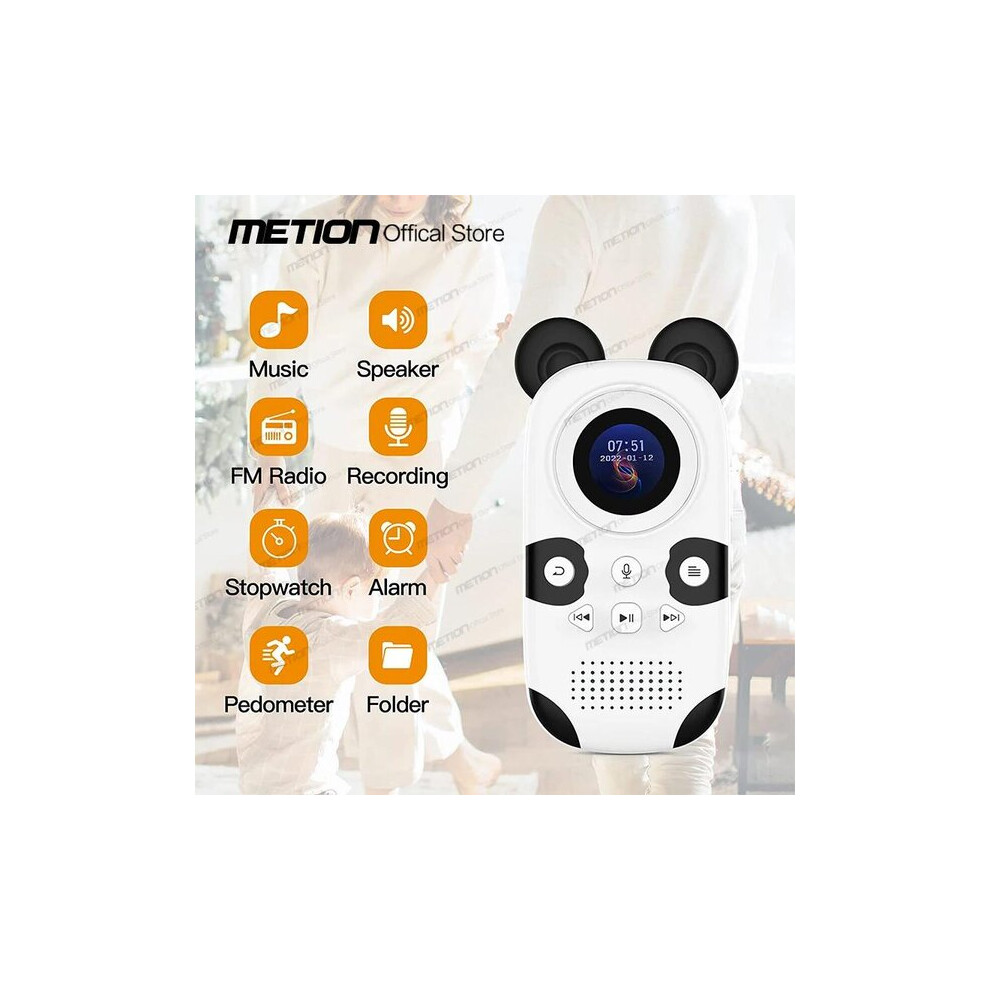 Children's Mp3 Player With Voice Recorder & Fm Radio, Bluetooth 5.0 Portable Audio Player With Built-In Speaker 6901508565494