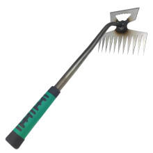 (11-tooth rubber handle weeding artifact independen) 5-11 Teeth Garden Weed Puller Tool