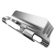 Grey Aluminum Alloy Laptop Stand for Computer Use Tablet Storage
