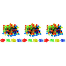 600Pièces Jetons De En Plastique Colorés Transparente Pour Jeux