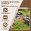 (Orange) Lightweight Carbon Steel Camping Hammer 7