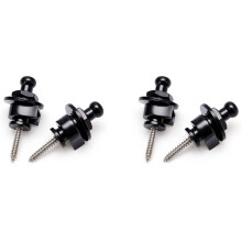 4Pcs Strap Lock Security Lock Endknopf Gitarrengurte Gurtschloesser Fuer Gitarre