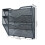 Wall-mounted Document Organiser with Integrated Key Hooks, Vertical Grid Storage for Office, Home Entryway 2