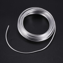 2X 3mm Aluminium Wire 10M Silver Wire for Jewellery Making Clay Modelling Bonsai and Model