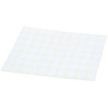 30X 19mm Circles Round Code Stickers Self Adhesive Sticky Labels White