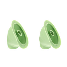 2St Rubber Toilet Plunger Hoge Lichtgroen Voor Badkamer En Keuken