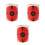 3Rolls Professional ABS Targets Assorted -Adhesive Stickers 1