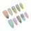(L) Flower Press-on Nails - Comfortable DIY Manicure 4