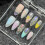 (M) Flower Press-on Nails - Comfortable DIY Manicure 9