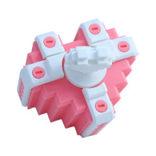(Pink White) \"Eco-Friendly Prank Gift Box w/ Annoying Mechanism\" (48 chars)