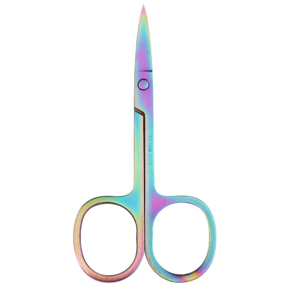 Reach-Tools (Iridescent Scissors) Portable Eyebrow & Nose Hair Trimmer Scissors