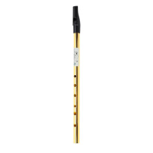 Irish Tin Whistle D Tune Flute for Beginners, Clear Crisp Sound, Metal ABS with Case