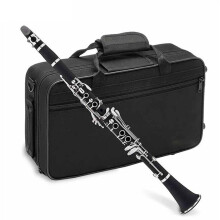 Bb Silver Plated ABS Clarinet C Key with Rich Clear Tone and Responsive Key Action