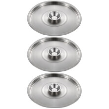 3Pièces Couvercles Anti-Débordement En Acier Pour Usage