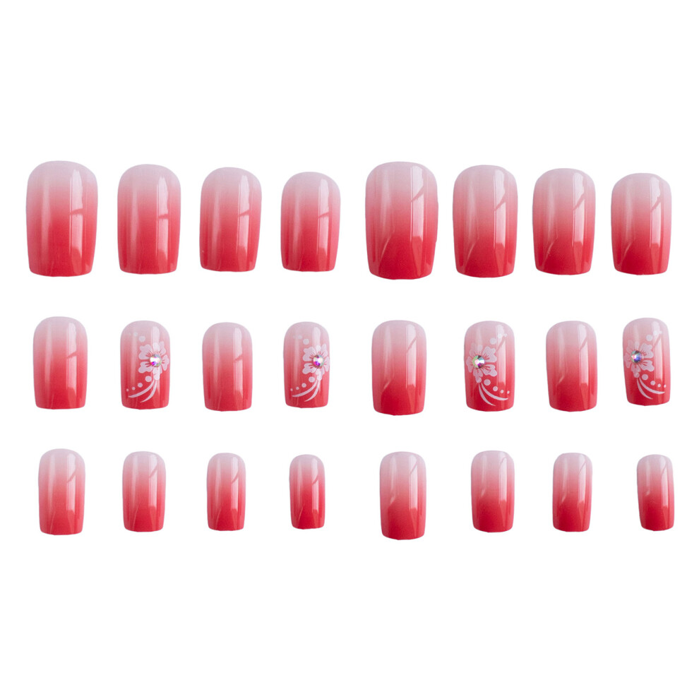 Reach-Tools 24Pcs Gradient Press-On Nails, Long Lasting & Flexible