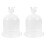 2Ensembles Verre Base Pour Fleurs Mini Paysages 1