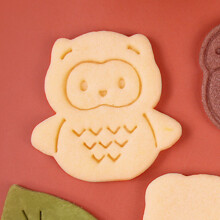 (Owl) 3D Cartoon Cookie Cutter, Durable Baking Tool