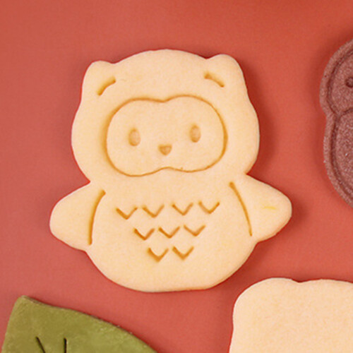 (Owl) 3D Cartoon Cookie Cutter, Durable Baking Tool