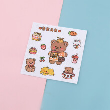 (1) Kawaii Girl Stickers - Tear-Resistant, Exquisite