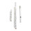 Professional Silver Flute C 17 Hole E Key with Case, Warm Tone for Beginner and Student Practice 1