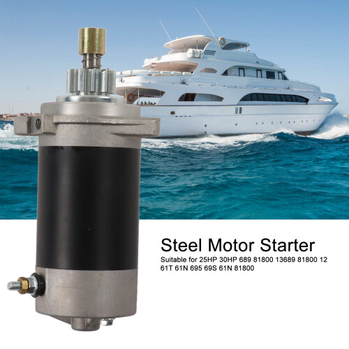 Precision Outboard Starter for 6898180013