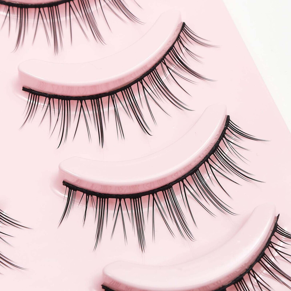 Roc-Electron (X001) 5 Pairs Reusable False Eyelashes For Women