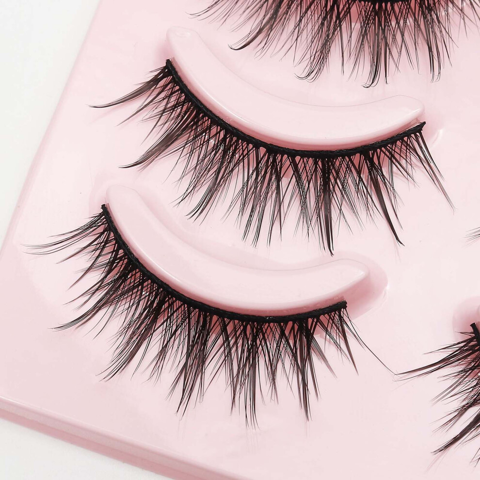 Roc-Electron (X002) 5 Pairs Reusable False Eyelashes For Women