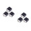6Pièces Relais Clignotant Noir Pour Protection Smd Stable 1