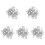 Aiguilles U Pour Couture Tissu Argentées Usage DIY 1