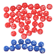 4Ensembles Boules De Loterie Plastique Colorées Pour Jeux De Fête