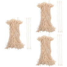 600Pièces Cordons Suspendus Beige Pour Étiquettes Décoration