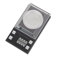 Precisiejuweelweegschaal 0.001g Nauwkeurigheid, 100g Capaciteit met Gram Karaat Ons, Verlicht Display