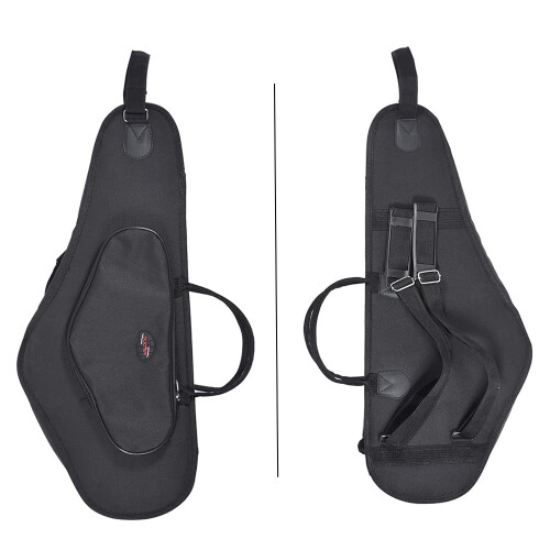 Durable 600D Alto Saxophone Case with Thick Padding, Hard Board Support and Shoulder Strap 2