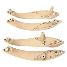 Car Interior Door Handle Covers Set, Compatible with BMW 3 4 Series F30-F83, Beige, Prevent Scratches Stains
