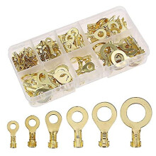 Insulated Crimp Terminals Kit of 150, Copper Connectors for 0.5-2.5mm Wire in Automotive Use
