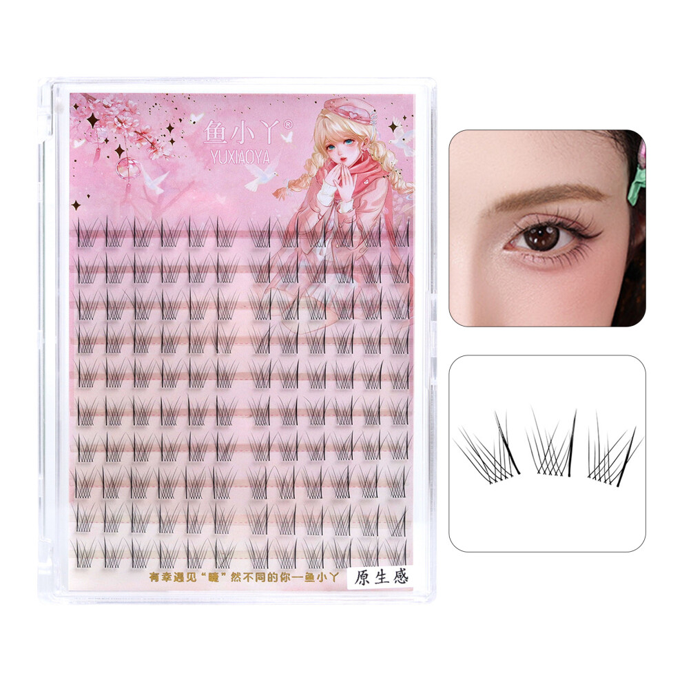 Reach-Tools 9-12Mm Natural Look Black False Eyelashes C Curl