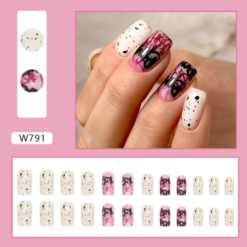 Roc-Electron (Standard) Halloween False Nails For Women - Stylish Resin Designs