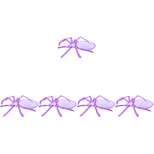 5Pièces Plateau Fruit Violet Design Halloween