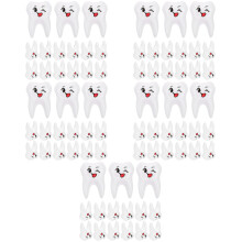 75Pièces Jouets Dents Factices En Plastique Pour Décoration Enfants