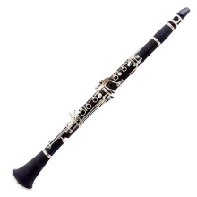 Professional Bb Clarinet 17 Keys Nickel Plated for Beginners and Performance Rich Resonant Sound