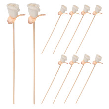20Pièces Bâtons Rose Rattan Pour Diffuseur Arôme, Bois