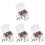 4Boxes Smooth Irregular Chip Stone Beads for DIY Necklace and Bracelet 1
