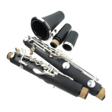 Professional B Flat Bakelite Clarinet with Durable Keys and Rich Clear Tone
