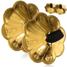 Copper Finger Cymbals for Belly Dance with Clear Bright Sound and Comfortable Polished Finish
