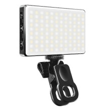 Wiederaufladbare LED-Handyleuchte, kompatibel mit Smartphones und Tablets, 3000-mAh-Akku, 10 Helligkeitsstufen, für Selfies und Videoanrufe