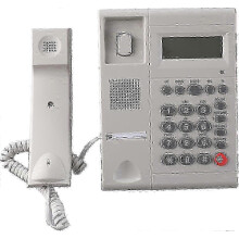 Telefono fisso con filo, tasti grandi per chiamate chiare, non necessita di batterie, ideale per casa e ufficio - Modello KX-T2015