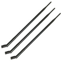 9dBi RP-SMA Antenna 3-Pack, Compatible with Routers Network Cards, Omnidirectional, Dual Band
