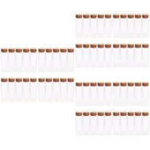 60Pièces Bocaux Miniatures En Verre Transparent Idéal Pour Stockage