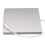 Masterizzatore DVD esterno compatibile con Windows, Mac e Linux, USB 3.0, argento, portatile, per laptop e computer desktop. 1